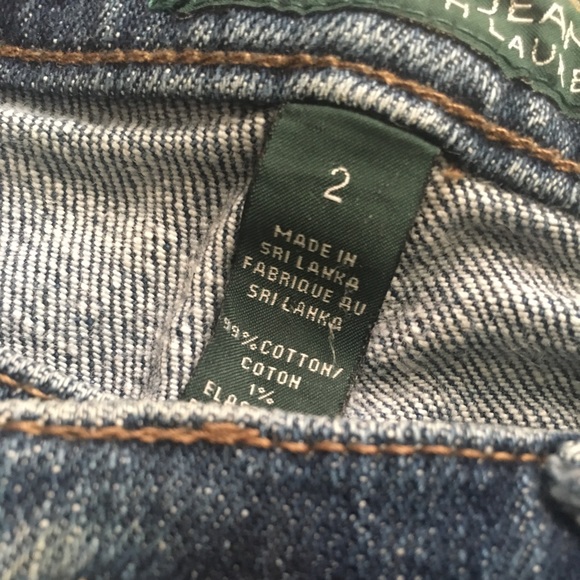 Ralph Lauren Medium Wash Boot Cut Denim Jeans - Picture 7 of 7